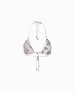 Off-White Bandana Triangle Bikini Top