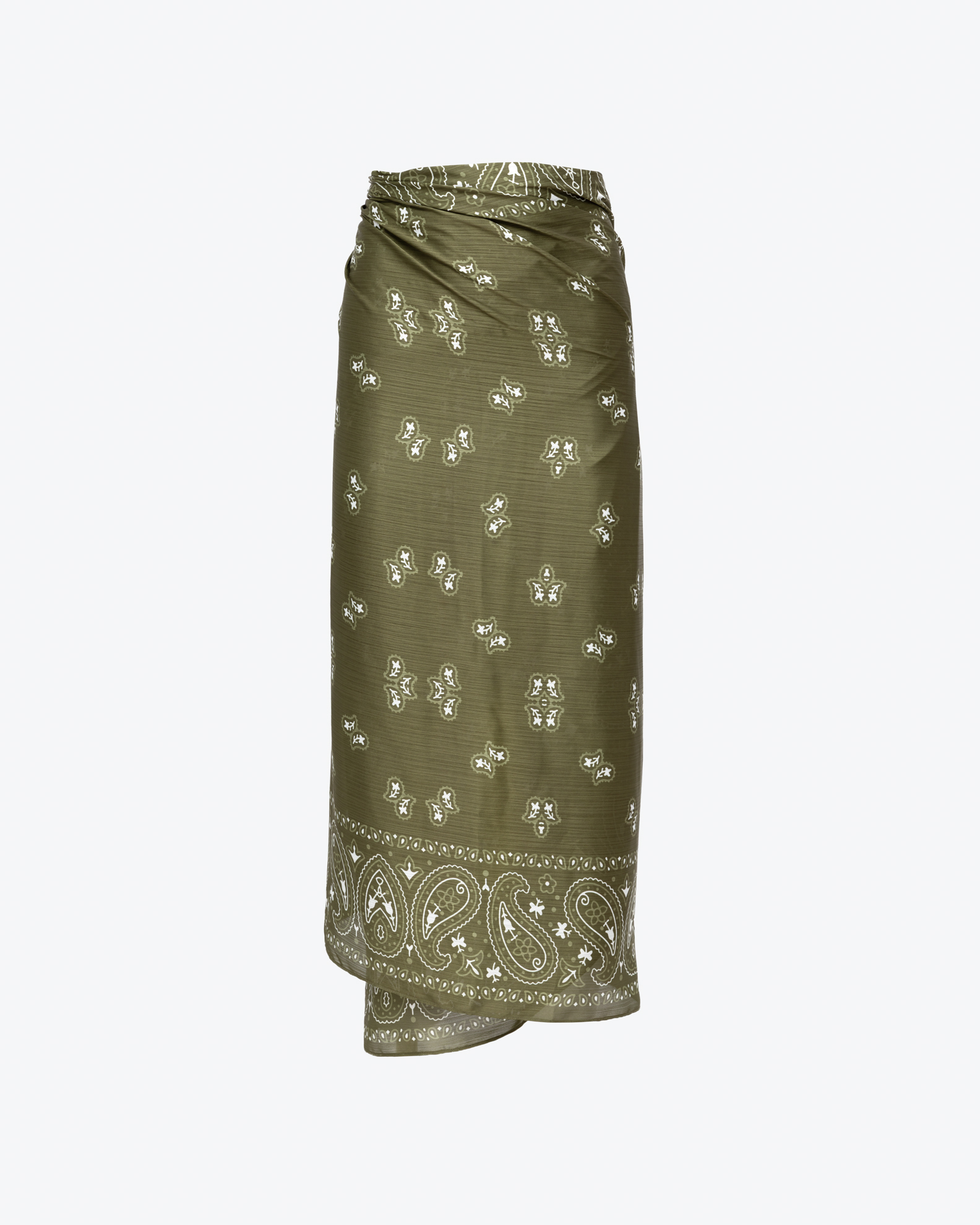 VK GHOST-242 Olive Bandana Pareo/Skirt - Image 1