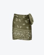 Olive Bandana Pareo/Skirt - Image 3