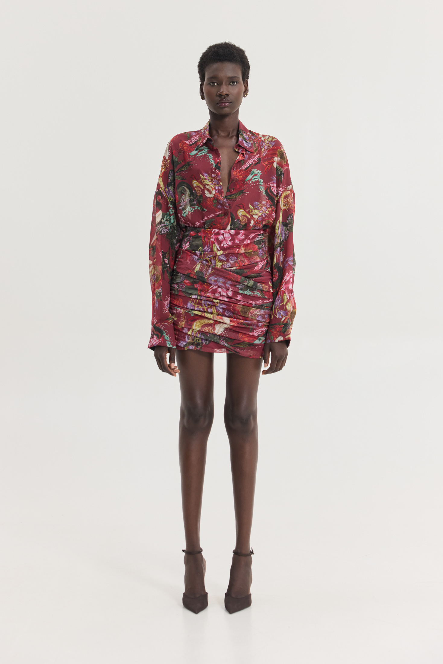Hemithea-fw261825 Aperol Φούστα - Bordeaux - Image 1