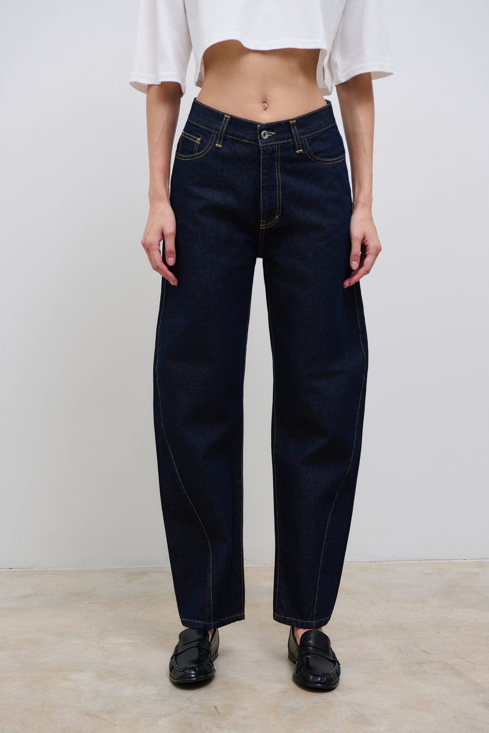 W7TNDT0065(GRACE DENIM PANTS) (2) Grace Denim Pants - Image 1