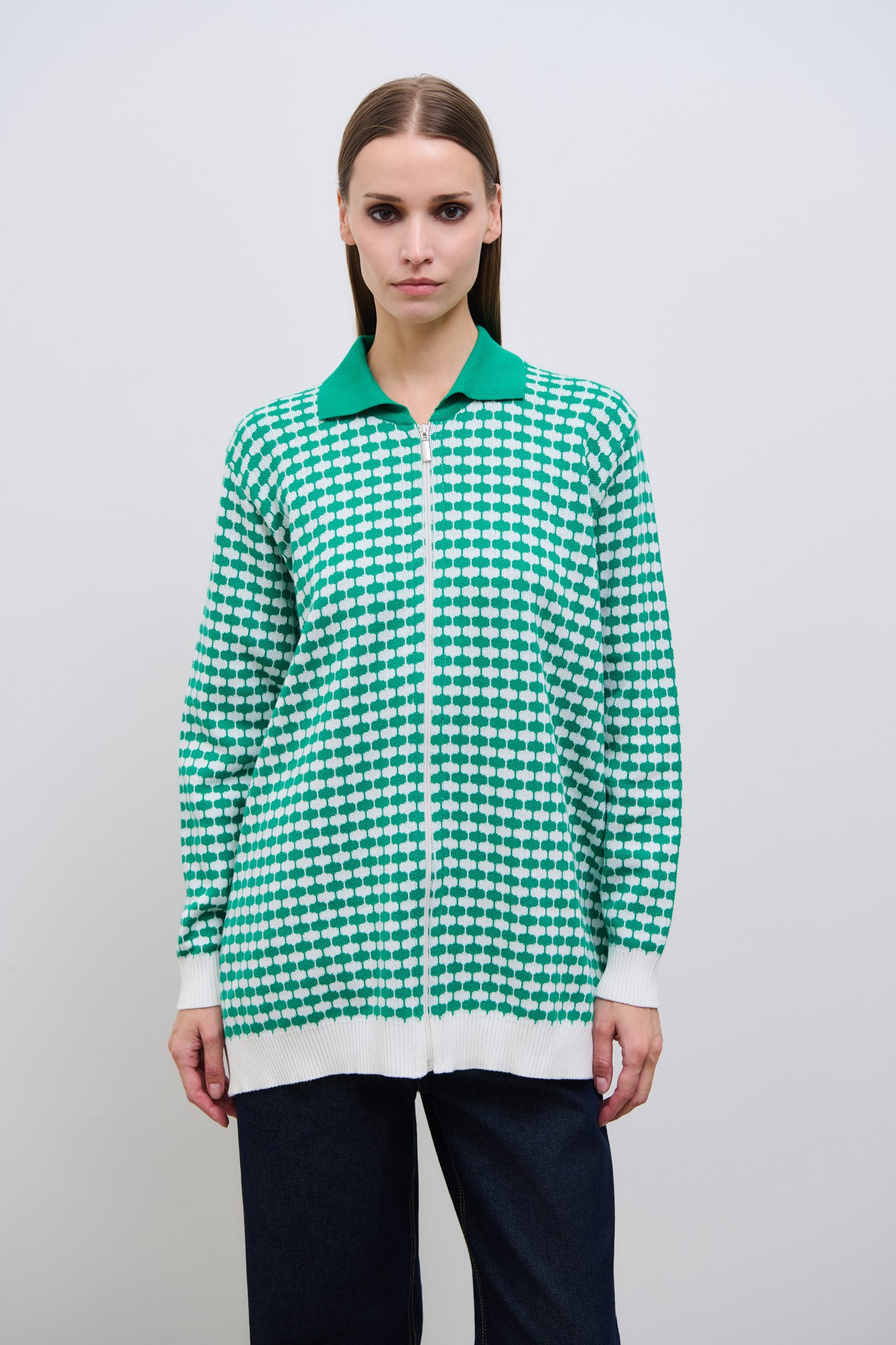 combos-after6356-scaled Jade Cardigan - Πράσινο/Λευκό - Image 1