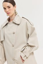 Astra Trenchcoat - Μπεζ - Image 6