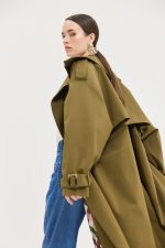 Astra Trenchcoat - Χακί - Image 5