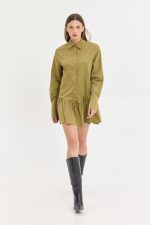 Andra Dress - Χακί - Image 3