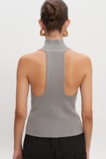 Heaven Knitted Top - Γκρι - Image 2