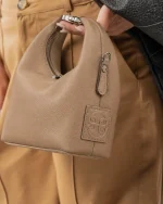 Maggie Bag - Warm beige leather - Image 3