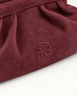Kiss Small Bag - Burgundy suede - Image 3