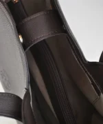 Tulip Bag - Black Leather - Image 3