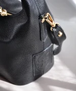 Maggie Bag - Black leather - Image 5