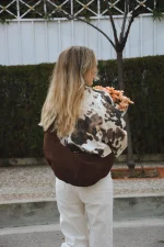 Ariana Bag - Choco suede - Image 3