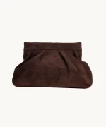 Kiss Small Bag - Choco suede