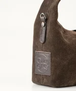Maggie Bag - Choco suede - Image 5