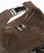 Maggie Bag - Choco suede - Image 6