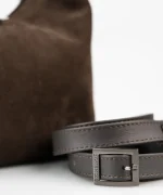 Maggie Bag - Choco suede - Image 7