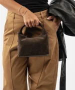 Maggie Bag - Choco suede - Image 10