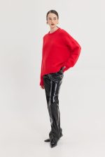 Luna Pants - Black vinyl - Image 2