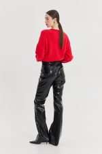 Luna Pants - Black vinyl - Image 7