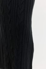 Janus Knitted Dress - Black - Image 5