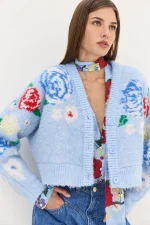 Capricorn Cardigan - Light Blue