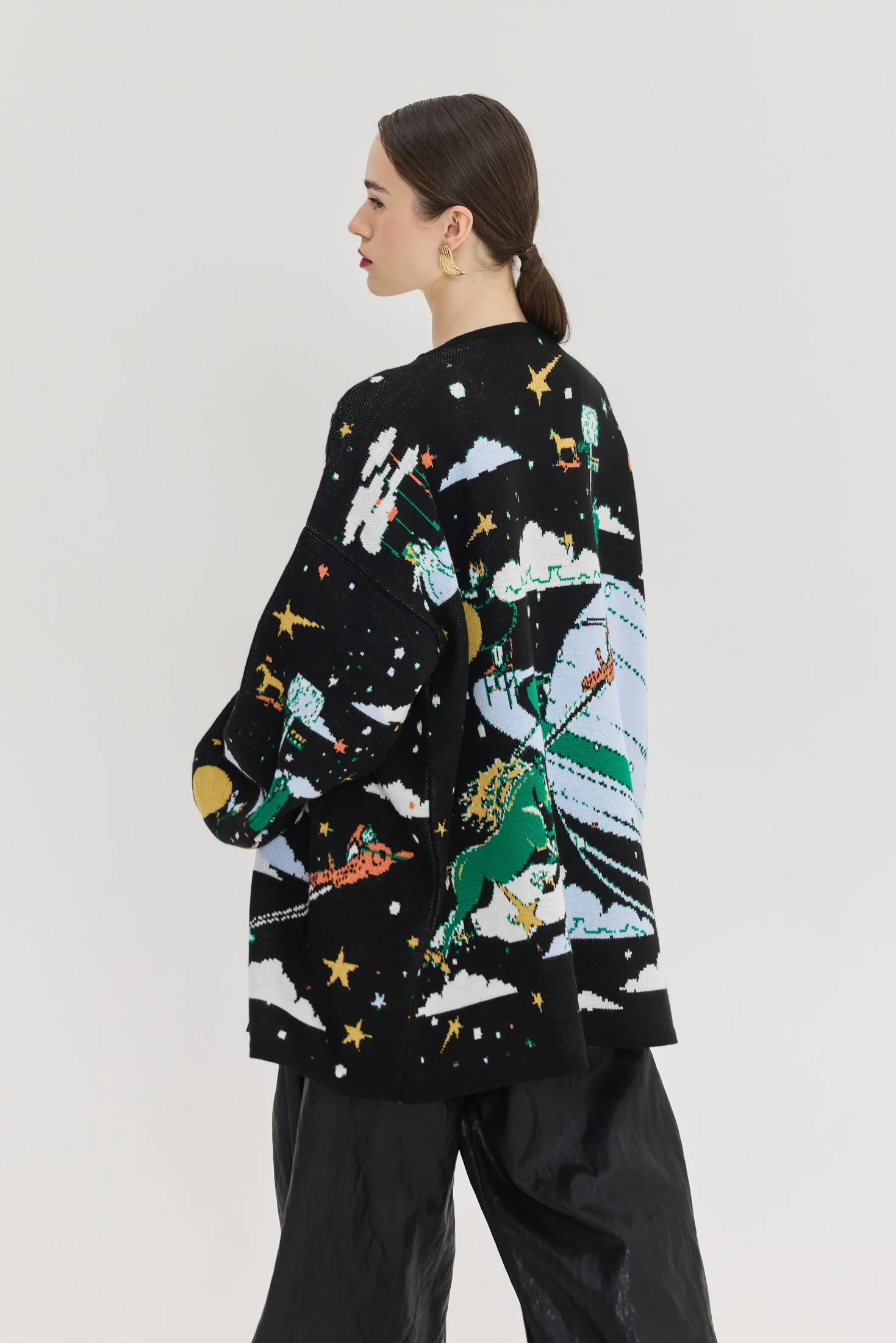 Hemitheafw260418_3000x Old Fashioned Cardigan - Black - Image 1