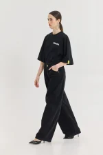 Libra Denim Pants - Black - Image 2