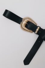 " Sara" - Black / gold - Image 3