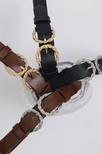 "Heart to heart" - Brown / gold - Image 4