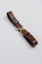 "Heart to heart" - Brown / gold