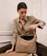 Rallu Bag - Mocca suede - Image 2