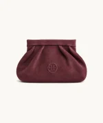Kiss Small Bag - Burgundy suede