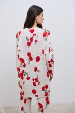 Carnation Knit Blouse - Ecru - Image 2