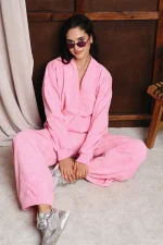 Marble Sweater Set - Pink - Image 3