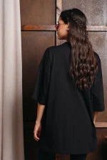 Stories Oversized T-Shirt - Μαύρο - Image 2
