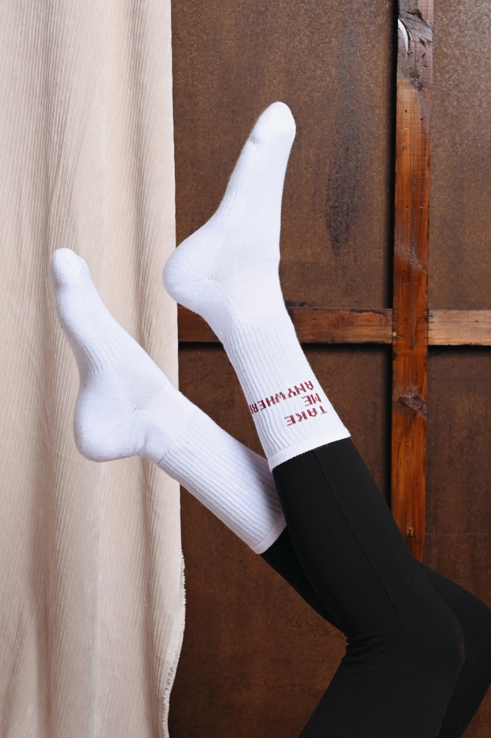 WNDR14450.jpg Take Me Anywhere Socks - Wine - Image 1