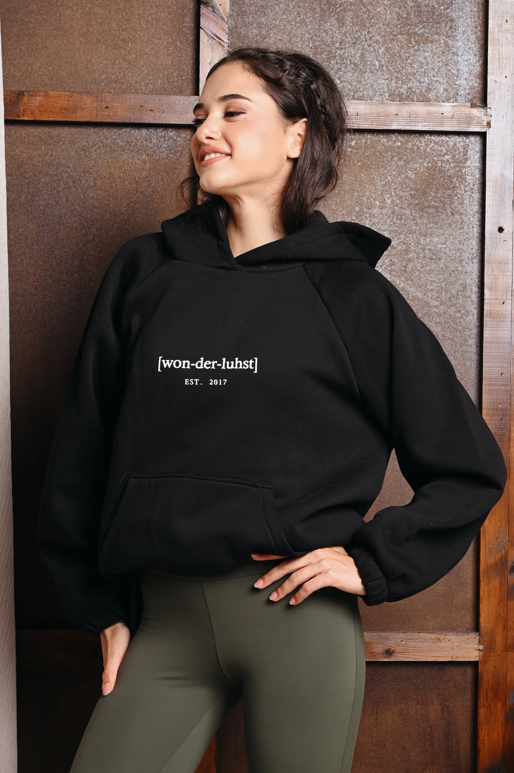 WNDR14619.jpg Wanderlust Hoodie - Μαύρο - Image 1