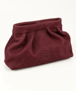 Kiss Small Bag - Burgundy suede - Image 2
