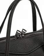 Bowling Mini Bag - Black leather - Image 6