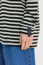 SIdecar Sweatshirt - Dark blue stripes - Image 3