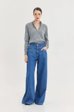 Sagittarius Denim Pants - Mid Blue
