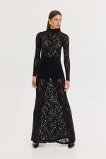 Mandarino Dress - Black