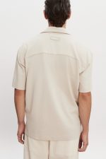Jazz Polo Blouse - Beige - Image 7