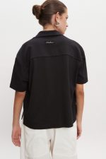 Jazz Polo Blouse - Black - Image 3