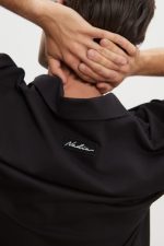 Jazz Polo Blouse - Black - Image 7