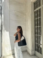 Rallu Bag - Black leather - Image 3
